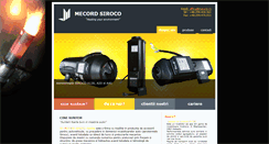 Desktop Screenshot of mecord.ro